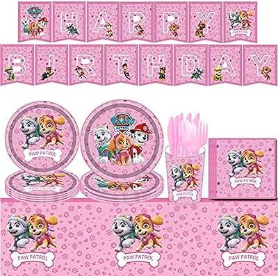 Vaisselle la vitsa paw patrol 82 pièces décorations d'anniversaire sky fournitures de fête. Recherchez-vous des produits de qualité sans vous ruiner ? DIAYTAR COTE D'IVOIRE  est là pour vous ! Notre boutique en ligne propose une large gamme de produits discount, de la maison à l'électroménager en passant par l'informatique, la mode et les gadgets. Faites des économies avec nous !