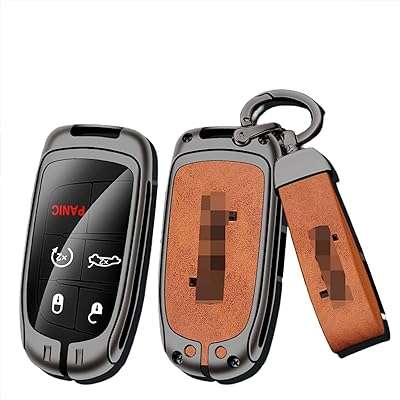 【ttqk】étui à clés porte-clés couvercle en métal compatible avec jeep compass