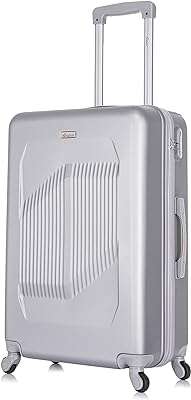 Sac à bagages rigide en abs léger et durable avec 4. Choisissez DIAYTAR COTE D'IVOIRE  pour des produits discount de qualité supérieure livrés directement chez vous. Que vous recherchiez des appareils électroménagers fiables, des produits informatiques performants ou des articles mode à la pointe des tendances, nous avons tout ce dont vous avez besoin à des prix abordables.