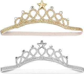 Bandeau couronne pour bébé fille bandeau de photographie d'anniversaire or argent. DIAYTAR COTE D'IVOIRE  - votre guichet unique pour des produits discount dans tous les domaines. Redécorez votre maison, améliorez votre cuisine, restez à la pointe de la mode et profitez des derniers gadgets, le tout à des prix exceptionnels. Dites adieu aux achats coûteux et bienvenue aux bonnes affaires !