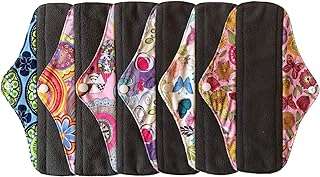 6 pcs 10" mama cloth regular charbon de bambou serviettes menstruelles serviettes hygiéniques. DIAYTAR COTE D'IVOIRE  - Votre destination discount pour tous vos besoins. Parcourez notre collection de produits de haute qualité, allant de la maison à l'électroménager, de l'informatique à la mode, et trouvez les meilleures offres en ligne. Profitez de nos prix imbattables et faites des économies dès maintenant!