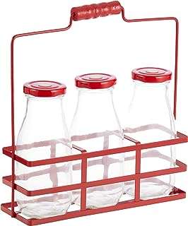 Bouteille de lait de table en verre harmony de 300 ml lot de 3. Faites des économies sans compromis sur la qualité avec DIAYTAR COTE D'IVOIRE  ! Trouvez tout ce dont vous avez besoin, de l'électroménager aux gadgets high-tech en passant par les accessoires de mode, le tout à des prix défiant toute concurrence. Visitez notre boutique en ligne et découvrez un large choix de produits discount pour améliorer votre quotidien.