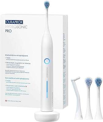 Brosse à dents sonique curaprox hydrosonic pro électrique pour adultes avec 7. DIAYTAR COTE D'IVOIRE  - La boutique en ligne où qualité et discount se rencontrent. Parcourez notre vaste catalogue et trouvez tout ce dont vous avez besoin, de l'électroménager moderne à la dernière mode tendance. Ne sacrifiez pas votre budget pour obtenir des produits de qualité !