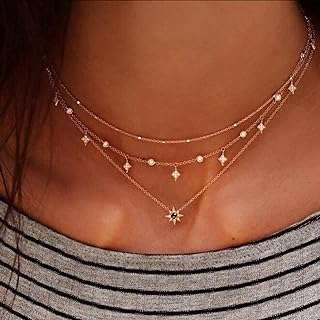 Collier ras du cou bohème en couches de strass brillant étoile. DIAYTAR COTE D'IVOIRE  - Votre destination en ligne pour des offres discount sur tout ! Parcourez notre vaste sélection de produits pour équiper votre maison avec des électroménagers, des articles de mode tendance et même des gadgets technologiques, le tout à des prix incroyables. Ne manquez pas nos super promotions et économisez dès aujourd'hui !