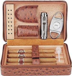 Étui à cigares pepita avec briquet jet coupe vent et coupe cigare coffret cadeau de voyage. Faites des économies intelligentes avec DIAYTAR COTE D'IVOIRE  ! Découvrez notre assortiment discount de produits pour la maison, l'électroménager, l'informatique, la mode et les gadgets. Profitez de prix réduits sans compromis sur la qualité, et offrez-vous tout ce dont vous avez besoin à petit prix.