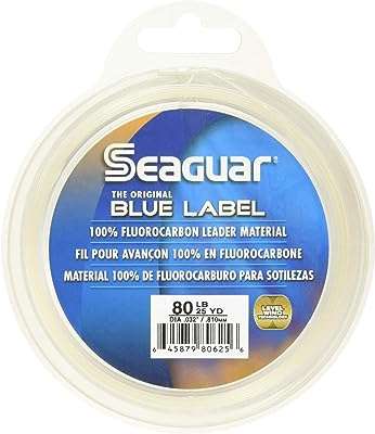 Seagar blue label fluorocarbon leader. DIAYTAR COTE D'IVOIRE  est votre guichet unique pour des produits discount de premier ordre. Parcourez notre catalogue en ligne et découvrez notre sélection soigneusement choisie d'articles pour la maison, l'électroménager, l'informatique et la mode, tous disponibles à des prix abordables. Vous ne trouverez pas de meilleurs deals ailleurs !