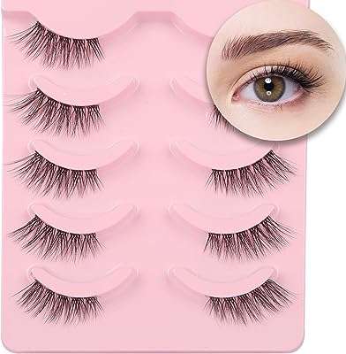 Faux cils demi cils bande oeil de chat naturel 1 2 courts. DIAYTAR COTE D'IVOIRE  - votre source incontournable de produits discount en ligne. Avec notre sélection diversifiée allant de la maison à l'électroménager, de l'informatique à la mode, profitez de tarifs défiant toute concurrence. Faites des économies intelligentes et commandez dès maintenant !