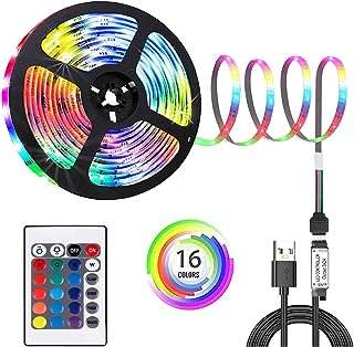 Bande lumineuse led 5050 alimentée par batterie 2 m 66 pieds flexible changement de couleur. DIAYTAR COTE D'IVOIRE, votre destination en ligne pour des produits discount de qualité. Avec notre large choix de produits allant de la maison à la technologie, en passant par la mode et les gadgets, vous êtes assuré de trouver tout ce dont vous avez besoin à des prix défiant toute concurrence.