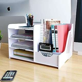 Porte fichiers en papier de bureau blanc à 4 niveaux porte fichiers horizontal. DIAYTAR COTE D'IVOIRE, votre destination shopping idéale pour des produits discount de qualité. Explorez notre catalogue en ligne et trouvez tout ce dont vous avez besoin pour votre maison, de l'électroménager à la mode en passant par les gadgets innovants. Grâce à nos prix avantageux, économisez sans compromis sur la satisfaction de vos achats.