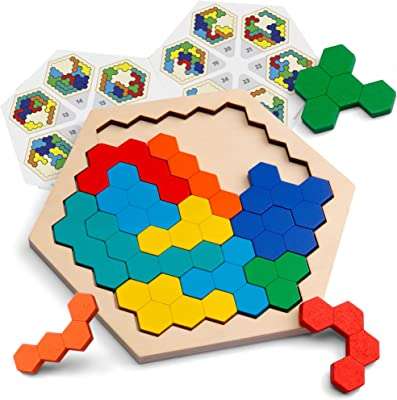 Puzzle hexa en bois cojam pour enfants et adultes casse tête tangram jeu de géométrie. Devenez le roi des gadgets sans vous ruiner sur DIAYTAR COTE D'IVOIRE . Avec notre collection de produits originaux et abordables, vous aurez toujours le cadeau parfait à portée de main. Parcourez notre boutique en ligne pour découvrir des gadgets étonnants qui feront plaisir à coup sûr.