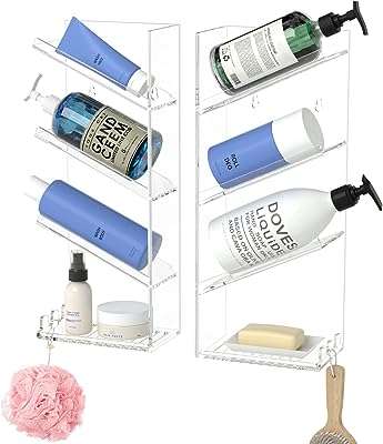 Taiti organisateur de salle de bain en acrylique support mural transparent pour shampoing. Besoin de renouveler votre intérieur ou de vous équiper en nouvelles technologies à prix cassés ? Ne cherchez plus, DIAYTAR COTE D'IVOIRE  a tout ce qu'il vous faut ! Notre boutique en ligne propose une variété impressionnante de produits discount, alliant qualité et prix compétitifs dans des domaines tels que l'électroménager, la mode, l'informatique et bien plus encore.