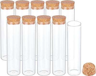 Paquet de 10 tubes à essai en verre benecrete de 60 ml avec bouchon. Votre satisfaction et votre budget sont nos priorités chez DIAYTAR COTE D'IVOIRE, la boutique en ligne où vous trouverez tout ce dont vous avez besoin à prix mini. Explorez notre vaste sélection de produits discount, des articles pour la maison aux accessoires high-tech en passant par les dernières tendances en mode. Profitez de nos offres exceptionnelles et faites des économies en toute confiance !
