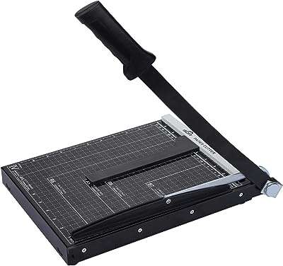 Guillotine coupe papier asdir 12" capacité de 12 feuilles base en métal. Cherchez-vous des produits de qualité à des prix abordables ? Ne cherchez plus ! DIAYTAR COTE D'IVOIRE  propose une sélection diversifiée de produits discount allant des articles ménagers aux produits high-tech, le tout à des prix défiant toute concurrence. N'attendez plus pour faire votre shopping malin.