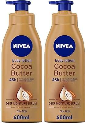 Nivea lotion corporelle hydratante pour peaux sèches au beurre de cacao et vitamine. Faites des économies importantes sur tous vos achats grâce à DIAYTAR COTE D'IVOIRE, votre boutique en ligne préférée pour des offres discount exceptionnelles. Du petit électroménager à la mode tendance en passant par les gadgets high-tech, découvrez notre large sélection d'articles à prix réduits dès aujourd'hui!