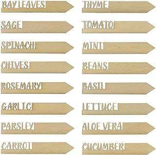 16 marqueurs de plantes en pot en bois summer ray avec gravure et noms. DIAYTAR COTE D'IVOIRE, votre destination shopping en ligne pour tous vos besoins discount. Trouvez tout ce dont vous avez besoin dans une seule boutique, des articles pour la maison aux gadgets incontournables, et réalisez des économies tout en satisfaisant vos envies.