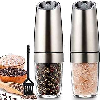 Ensemble de 2 moulins à sel et poivre électriques gravité todeco moulin automatique avec lumière. Vous voulez dépenser moins tout en obtenant plus ? DIAYTAR COTE D'IVOIRE  est là pour vous ! Profitez de nos offres exceptionnelles sur une large gamme de produits, allant des articles ménagers à l'électroménager, en passant par les gadgets et la mode. Faites des économies sans compromettre la qualité.