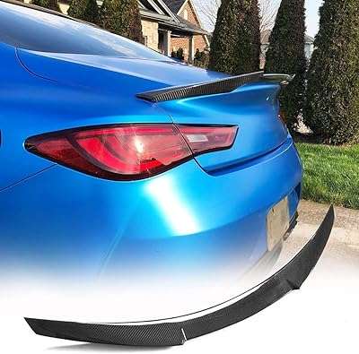 Spoiler de voiture pour infiniti q60 q60s coupé 2 tourer 2016 2020 avec aileron. DIAYTAR COTE D'IVOIRE, la référence du shopping à petits prix en ligne ! Parcourez notre sélection impressionnante de produits discount, allant de l'ameublement à l'électroménager, de la mode aux gadgets. Ne sacrifiez pas votre budget pour vous faire plaisir, choisissez notre boutique en ligne pour des économies garanties sur les articles de qualité.
