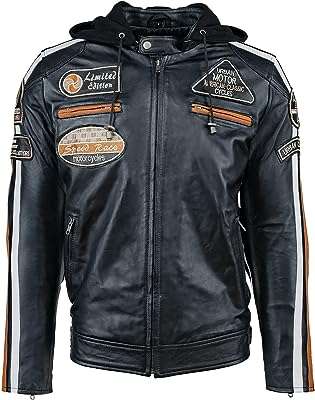 Vestes de moto en cuir urbain pour hommes "58 gents" |. À la recherche de bons plans ? Ne cherchez plus, DIAYTAR COTE D'IVOIRE  est là pour vous ! Naviguez à travers notre boutique en ligne proposant une large sélection de produits discount, des articles pour la maison à l'électroménager, en passant par l'informatique, la mode et les gadgets branchés.
