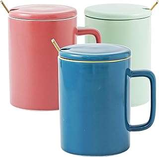 Ensemble de tasses à café en céramique avec couvercle 3 pièces cadeaux pour femmes. Améliorez votre espace de travail sans vous ruiner grâce à DIAYTAR COTE D'IVOIRE . Parcourez notre assortiment de fournitures de bureau discount, des stylos aux meubles ergonomiques. Obtenez tout ce dont vous avez besoin pour être productif à des prix incroyablement bas.