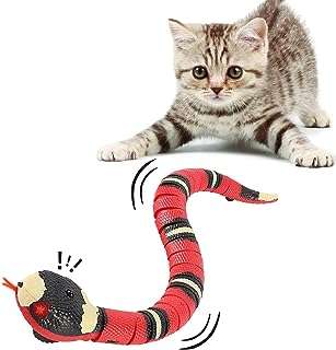 Jouet serpent interactif pour chat détection intelligente réaliste jouet de simulation intelligent rechargeable par usb. Trouvez les meilleures affaires en ligne chez DIAYTAR COTE D'IVOIRE  - une boutique généraliste offrant une variété de produits discount allant de l'électroménager aux articles high-tech, sans oublier les vêtements et les accessoires tendances. Découvrez un choix incroyable de produits de qualité à des prix imbattables !