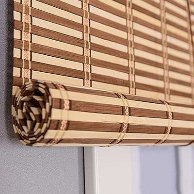 Stores enrouleurs extérieurs en bambou stores bois rideau enroulable filtrant la lumière pare soleil pour extérieur jardin terrasse balcon galerie. DIAYTAR COTE D'IVOIRE, votre carrefour en ligne pour des affaires incroyables ! Préparez-vous à être émerveillé par notre vaste gamme de produits discount, allant de l'équipement domestique à l'électroménager, en passant par l'informatique, la mode tendance et les gadgets à prix réduits.