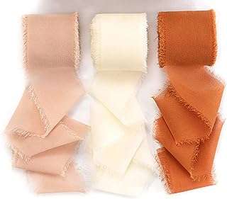 Ruban en mousseline de soie à franges fait la main 3. DIAYTAR COTE D'IVOIRE  - votre partenaire pour un shopping discount en ligne réussi. Parcourez notre assortiment complet de produits discount, incluant tout ce dont vous avez besoin pour la maison, l'électroménager, l'informatique, la mode et les gadgets. Profitez de nos prix avantageux et faites des économies sur vos achats en ligne, sans compromis sur la qualité.