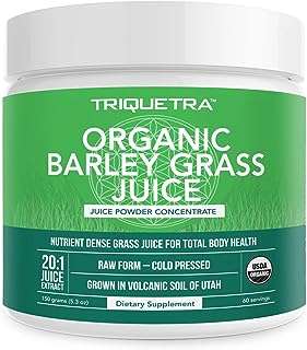 Poudre de jus d'herbe d'orge biologique cultivée dans le sol. Découvrez DIAYTAR COTE D'IVOIRE, votre magasin en ligne de confiance pour des bons plans à ne pas manquer. Explorez nos multiples catégories telles que l'électroménager, le mobilier, l'informatique et la mode, et dénichez les offres les plus avantageuses pour tous vos besoins, le tout en un seul endroit.