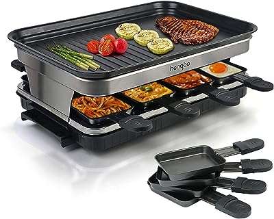 Appareil à raclette pour grills raclette gril pour 8 personnes avec plaque. DIAYTAR COTE D'IVOIRE, votre destination en ligne pour des achats malins. Parcourez notre vaste sélection de produits discount allant de la maison à l'électronique en passant par la mode et l'informatique. Ne sacrifiez pas la qualité pour le prix lorsque vous pouvez avoir les deux chez nous.