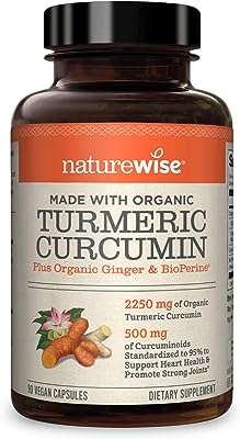 Curcumine de curcuma naturewise 2250 mg | 95 % de curcuminoïdes et extrait. Découvrez DIAYTAR COTE D'IVOIRE, votre source incontournable de bonnes affaires en ligne. Achetez intelligemment et économisez sur une vaste sélection de produits pour tous les besoins, de l'informatique à la décoration intérieure. Trouvez des articles de qualité à des prix imbattables !