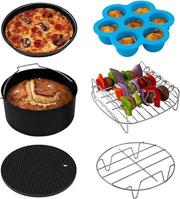 Accessoires pour friteuse à air kosuri de 58 litres. DIAYTAR COTE D'IVOIRE, le site qui rend le shopping abordable pour tous ! Découvrez des offres incroyables sur une variété de produits essentiels, de la maison aux dernières tendances mode, en passant par l'électroménager et l'informatique. Ne manquez pas nos offres limitées et économisez gros sur vos achats en ligne !
