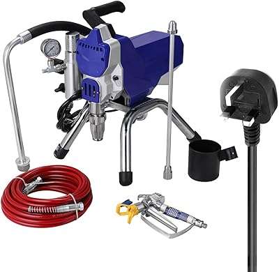 Pulvérisateur de peinture sans air professionnel haute pression outil électrique puissance. Faites des économies avec DIAYTAR COTE D'IVOIRE, la boutique en ligne qui propose des produits discount pour tous. Que vous cherchiez des équipements pour la maison, des appareils électroménagers, des gadgets ou des vêtements tendance, nous avons tout ce dont vous avez besoin à des prix incroyables.