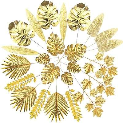 Feuilles de palmier artificielles gold castwave 8 sortes de feuilles dorées tropicales pour mariage. DIAYTAR COTE D'IVOIRE, le choix parfait pour tous les chasseurs de bonnes affaires. Plongez dans notre boutique en ligne et explorez notre large sélection d'articles discount, comprenant tout, des articles pour la maison à l'électroménager, en passant par l'informatique, la mode et les gadgets. Faites des économies substantielles sans sacrifier la qualité et donnez une nouvelle dimension à votre expérience de shopping en ligne.