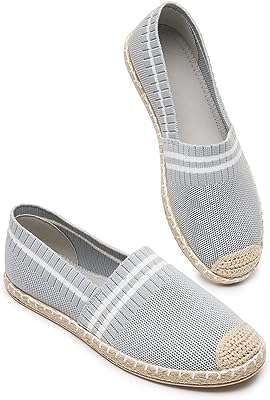 Ballerines plates à enfiler en maille pour femmes mocassins bout rond chaussures de marche. Choisissez DIAYTAR COTE D'IVOIRE  pour vos achats discount en ligne. Parcourez notre sélection étendue comprenant des produits pour tous les besoins, que ce soit pour la maison, l'électroménager, l'informatique, la mode ou les gadgets. Profitez de notre politique de prix bas et économisez tout en trouvant des articles de qualité.