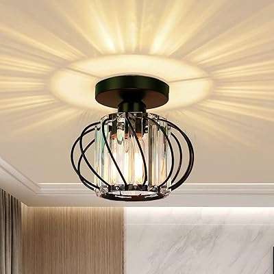 Plafonnier en cristal moderne petit plafonnier industriel semi plat lustre led adapté à la cuisine. DIAYTAR COTE D'IVOIRE, votre allié pour des achats malins et économiques. Plongez dans notre boutique en ligne remplie de produits discount, allant de l'électroménager à l'informatique, en passant par la mode et les gadgets, et découvrez une manière révolutionnaire de faire des emplettes en ligne. Bénéficiez de tarifs imbattables sans compromis sur la qualité et assurez-vous de trouver de véritables trésors à des prix défiants toute concurrence.