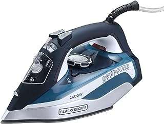 Fer à vapeur black + decker 2400 w 90 g min capacité. DIAYTAR COTE D'IVOIRE  - Votre guichet unique pour des achats discount en ligne. Découvrez notre catalogue diversifié regorgeant de produits pour la maison, l'électroménager, l'informatique, la mode et les gadgets, le tout à des prix avantageux. Naviguez facilement sur notre site convivial et trouvez les meilleures offres pour vos besoins du quotidien.