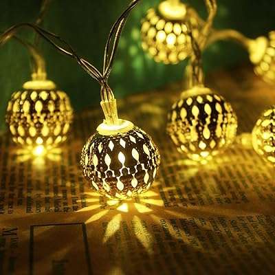 13ft 40 led globe guirlande lumineuse à piles intérieur fête. DIAYTAR COTE D'IVOIRE  : votre destination shopping discount ! Découvrez notre boutique en ligne généraliste qui vous offre une multitude de produits à prix cassés, allant de l'électroménager à l'informatique en passant par la mode et les gadgets. Faites le choix du meilleur rapport qualité-prix et trouvez tout ce dont vous avez besoin en visitant notre site dès maintenant !