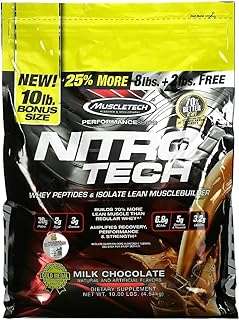 Muscletech nitrotech peptides de lactosérum pour le renforcement musculaire saveur de chocolat au lait. DIAYTAR COTE D'IVOIRE  - Votre destination en ligne pour des achats malins. Avec notre sélection de produits discount, allant de la maison à l'électronique, de la mode à l'informatique, vous pouvez économiser tout en comblant vos besoins. Ne manquez pas nos offres spéciales et réalisez des économies considérables dès aujourd'hui!