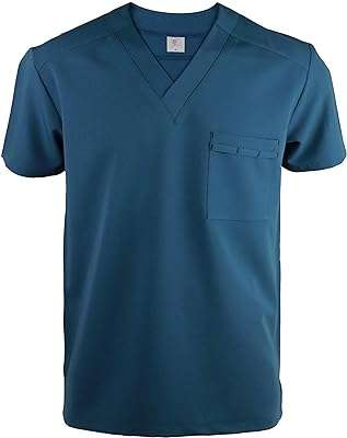 Chemise médicale extensible à col en v pour homme avec 1 pantalon de travail. DIAYTAR COTE D'IVOIRE  - votre adresse en ligne pour des achats malins. Profitez de nos prix réduits sur une large gamme de produits, d'une sélection d'articles pour la maison aux dernières tendances de la mode, en passant par les équipements électroniques et les accessoires informatiques. Sans compromis sur la qualité, nous rendons le shopping abordable pour tous.