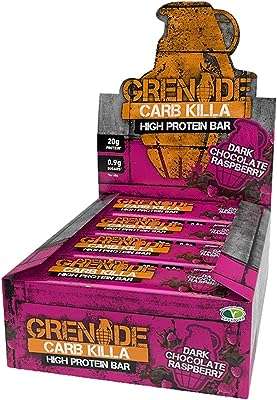 Grenade chocolat noir saveur framboise par carb killa 12 barres de 212. Envie d'être à la pointe de la mode sans dépenser une fortune ? DIAYTAR COTE D'IVOIRE  vous propose une sélection de vêtements et accessoires tendance à prix cassés. Que vous cherchiez des tenues pour toute la famille ou des pièces uniques pour vous démarquer, notre boutique en ligne généraliste vous garantit des achats mode discount qui feront sensation.