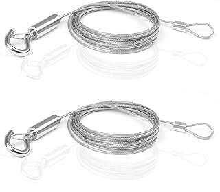 Ficelle pour images 2 pièces de fil en acier inoxydable avec crochet et boucle. Faites des économies sur tous vos achats avec DIAYTAR COTE D'IVOIRE . Notre boutique en ligne vous propose des articles de qualité à prix cassés, que ce soit pour votre maison, l'électroménager, l'informatique ou encore la mode. Ne cherchez plus ailleurs, les meilleures offres discount sont chez nous !