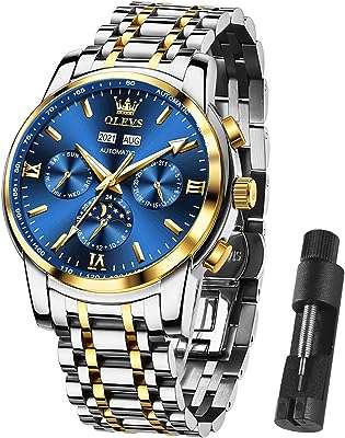 Montre de luxe automatique pour hommes olevs sans pile mécanique résistante à l'eau en acier. À la recherche de produits discount de qualité ? Faites confiance à DIAYTAR COTE D'IVOIRE  ! Notre plateforme en ligne regorge d'articles pour la maison, l'électroménager, l'informatique, la mode et les gadgets, tous proposés à des prix compétitifs. Explorez notre catalogue dès maintenant et bénéficiez de remises exceptionnelles sur une large gamme de produits.