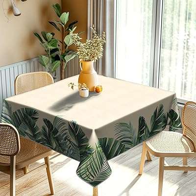Chemin de table en forme de palmier vert nappe lavable carrée en quilling avec palmiers. Avec DIAYTAR COTE D'IVOIRE, achetez malin et économisez sur tous vos achats en ligne. Profitez de réductions exceptionnelles sur une multitude de produits, du petit électroménager aux vêtements et accessoires tendance. Optimisez votre budget avec DIAYTAR COTE D'IVOIRE  dès aujourd'hui !