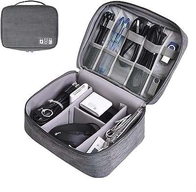 Coolbaby organisateur de câbles de voyage portable et étanche universel sac d'accessoires électroniques pour organiser. DIAYTAR COTE D'IVOIRE  - Votre destination en ligne pour des achats malins. Avec notre sélection de produits discount, allant de la maison à l'électronique, de la mode à l'informatique, vous pouvez économiser tout en comblant vos besoins. Ne manquez pas nos offres spéciales et réalisez des économies considérables dès aujourd'hui!