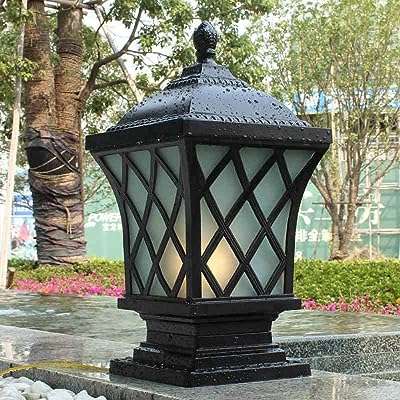 Ptoug lumières de pilier extérieures lumière extérieure étanche ip54 moderne e27 luminaires clôture en aluminium. DIAYTAR COTE D'IVOIRE  - votre guichet unique pour des trouvailles discount dans tous les domaines ! Découvrez notre collection riche et variée de produits, allant de l'électroménager pratique à l'informatique performante en passant par la mode. Faites des économies considérables sur des articles de qualité, sans compromettre votre style ou vos besoins essentiels. Choisissez la commodité de nos options de livraison rapides et profitez d'une expérience de magasinage en ligne sans tracas dès aujourd'hui !
