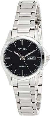 Montre décontractée citizen pour femmes analogique en acier inoxydable eq0591 81e. Faites des économies intelligentes avec DIAYTAR COTE D'IVOIRE  - la boutique en ligne qui réunit tous vos besoins essentiels à des prix imbattables. Explorez notre vaste gamme de produits de la maison, de l'électroménager à l'informatique en passant par la mode et les gadgets, et découvrez comment prendre soin de votre budget sans faire de compromis sur la qualité.