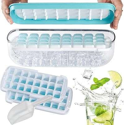 Autosur 48pcs bac à glaçons presser type libération rapide plateau en plastique. DIAYTAR COTE D'IVOIRE  - La boutique en ligne qui vous offre des prix imbattables sur une large gamme de produits discount. Ajoutez du style à votre maison avec nos articles de décoration, simplifiez votre quotidien avec des électroménagers modernes, restez connecté avec nos gadgets technologiques et adoptez les dernières tendances de la mode sans vous ruiner. Faites de bonnes affaires à chaque achat chez nous !