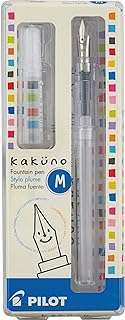 Stylo plume pilot kakuno corps transparent pointe moyenne (10822). DIAYTAR COTE D'IVOIRE  : la référence en matière d'achats discount en ligne ! Découvrez notre large sélection de produits à des prix imbattables, de la maison à l'électroménager, en passant par l'informatique et la mode. Grâce à nos offres exclusives, faites-vous plaisir sans vous ruiner et profitez d'une qualité inégalée !