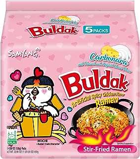 Nouilles ramen au poulet chaud samyang carbo 5 x 130g. Besoin de renouveler votre électroménager à petit prix ? Rendez-vous sur DIAYTAR COTE D'IVOIRE, la référence en ligne pour des produits de qualité à prix discount. Avec notre sélection diversifiée, vous trouverez facilement l'équipement parfait pour votre maison, sans vous ruiner.
