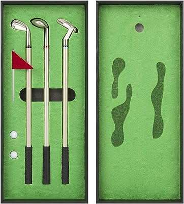 Ensemble de crayons de golf lantuzzi mini stylo à bille de bureau cadeau avec putting. Découvrez DIAYTAR COTE D'IVOIRE, votre destination incontournable pour des achats discount en ligne. Notre magasin généraliste propose une vaste gamme de produits, allant des articles ménagers pratiques aux appareils électroménagers de pointe, en passant par les gadgets multimédias les plus récents et les vêtements tendance. Faites des économies substantielles tout en vous offrant des produits de la plus haute qualité !
