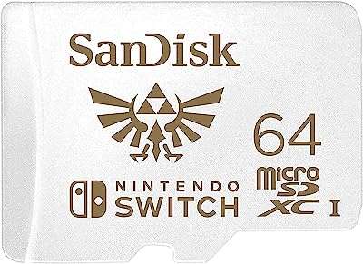 Carte microsdxctm uhs i sandisk 64 go pour nintendo switch lecture 100. DIAYTAR COTE D'IVOIRE  - la boutique en ligne par excellence pour des achats malins. Explorez notre gamme complète de produits discount, allant des indispensables pour la maison à la dernière technologie, sans oublier les dernières tendances mode. Économisez gros en achetant intelligemment avec nous.